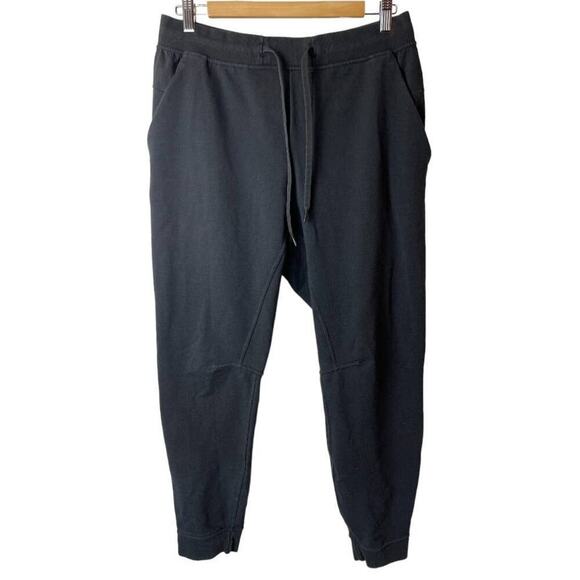 Lululemon Black Joggers Sweatpants Pants Men's Size M - Picture 1 of 5